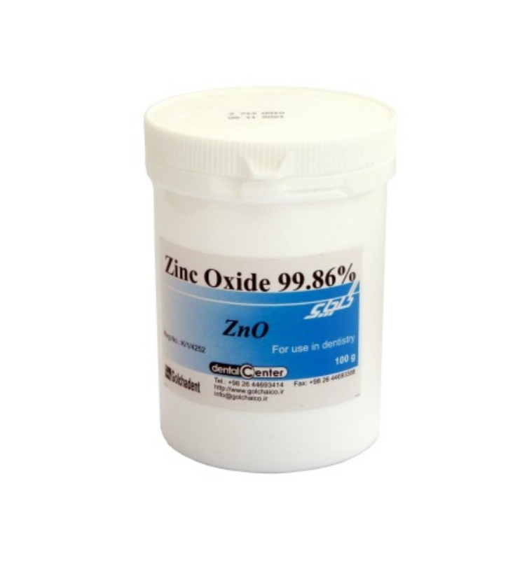 پودر زینک اکساید 100 گرمی گلچای
