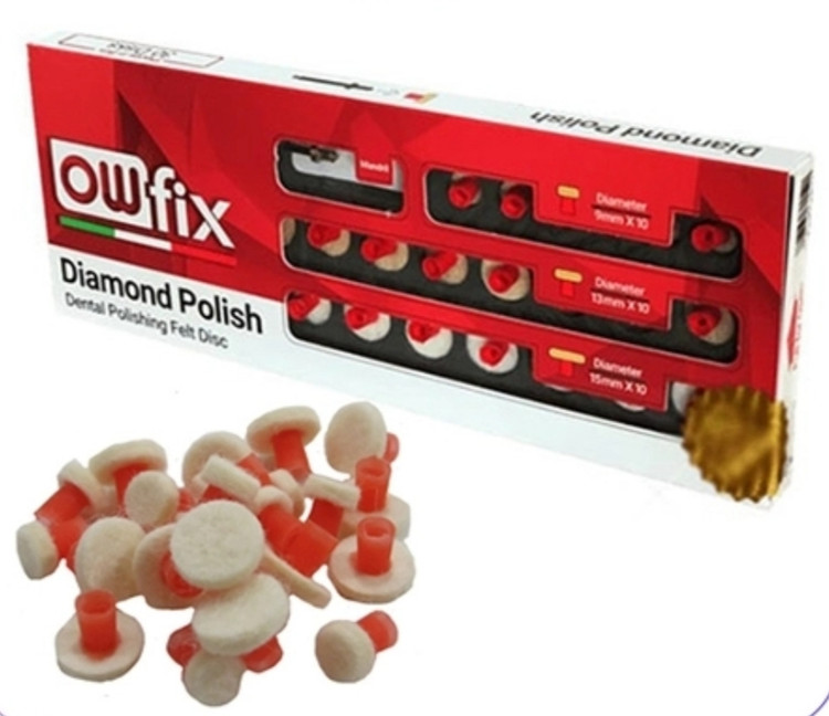 دیسک نمدی الماسی پالیش کامپوزیت اوفیکس