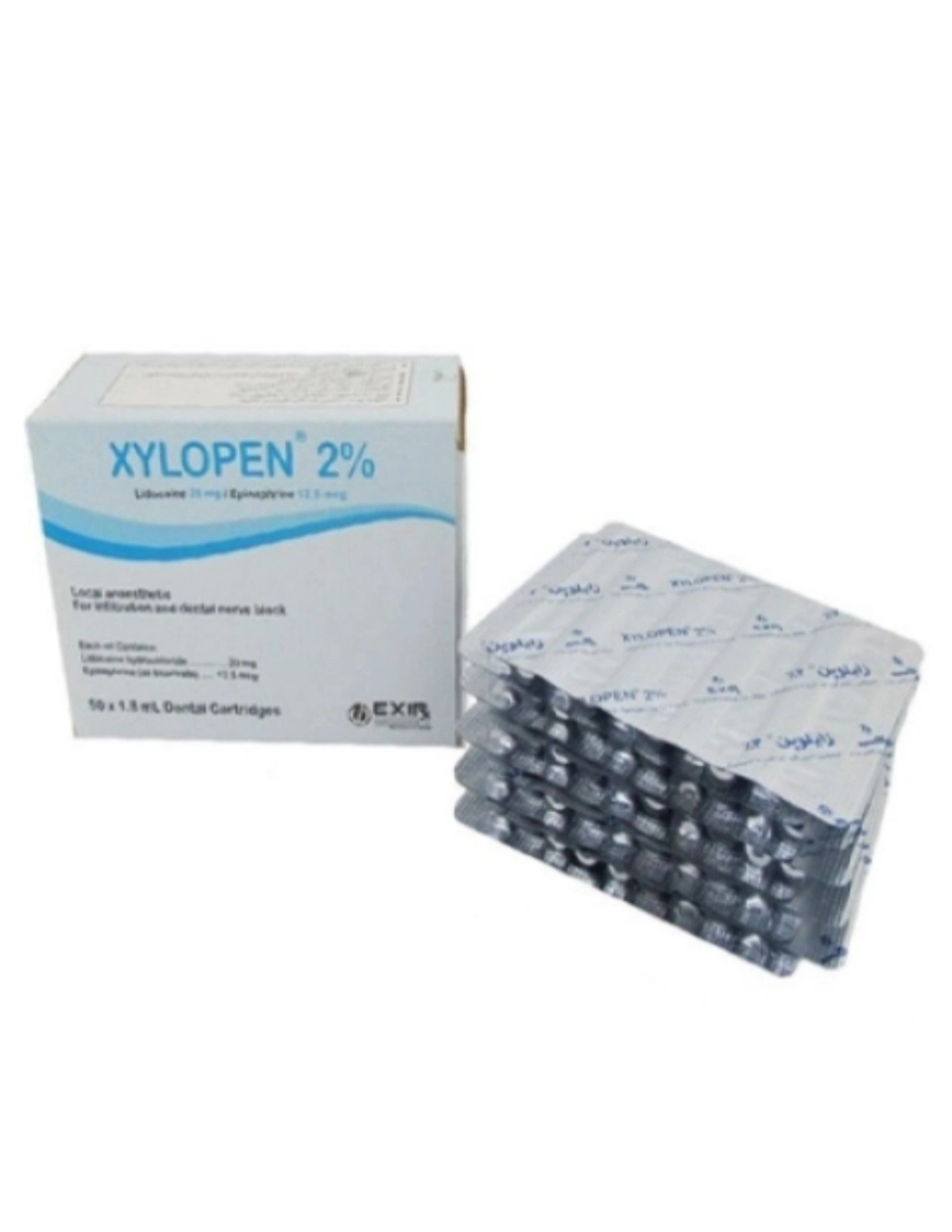 کارپول بیحسی زایلوپن اکسیر 2%