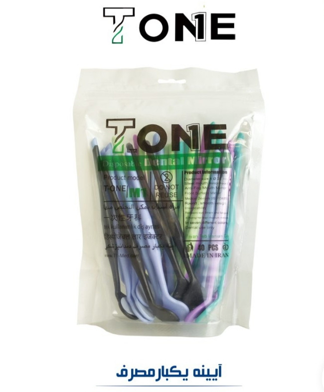 آینه یکبار مصرف دندانپزشکی تی وان T-ONE