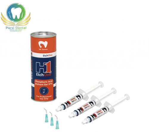 کیت ژل اسید اچ نیک درمان مدل سه سرنگ H1 Etchant Gel
