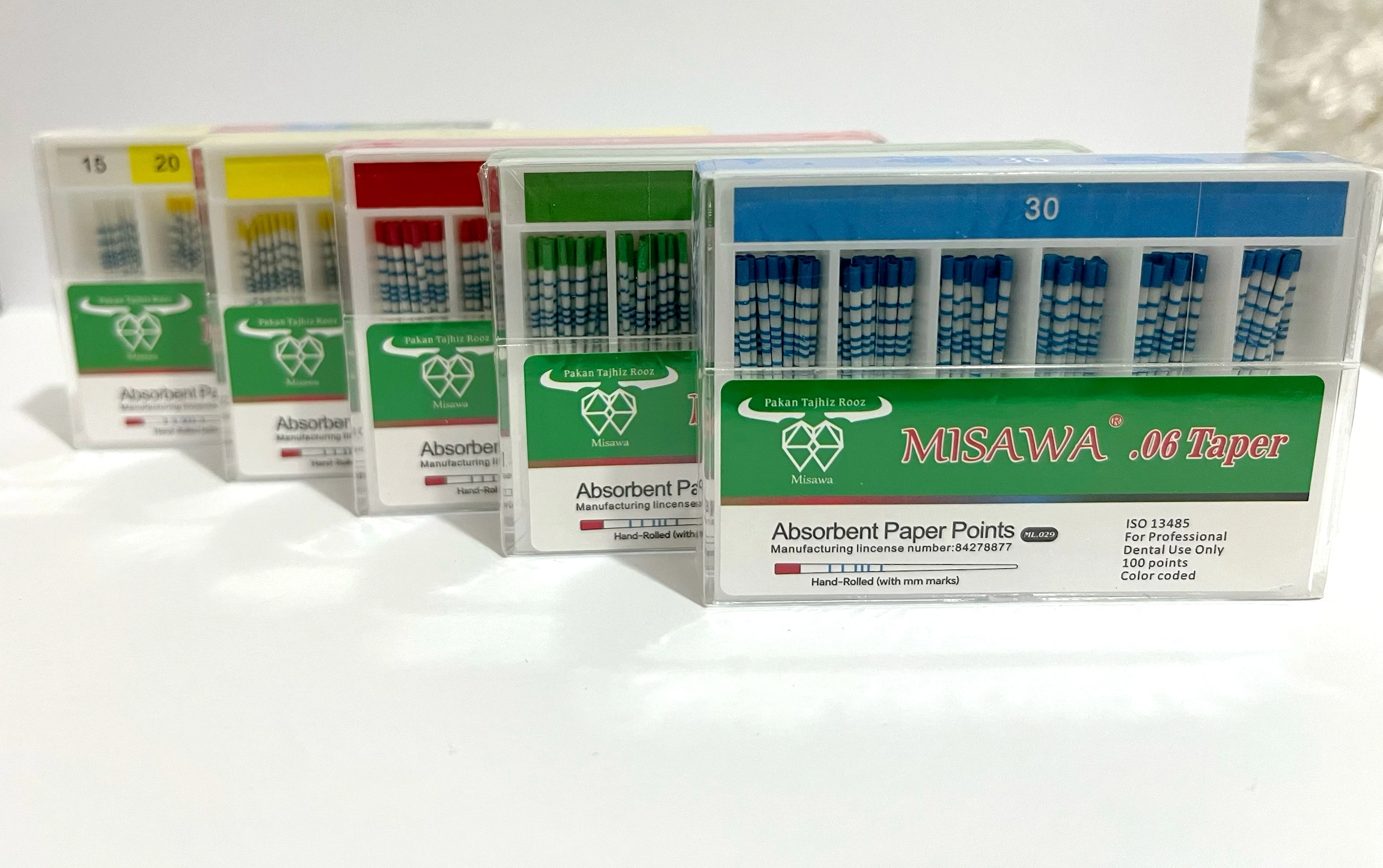کن کاغذی مدرج۲ درصدمیساوا Misawa Paper Points