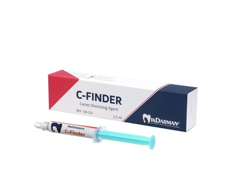 ژل آشکارساز پوسیدگی دندان نیک درمان C-FINDER