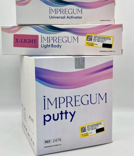 ست ماده قالبگیری ایمپرگام Impergum مشخصات