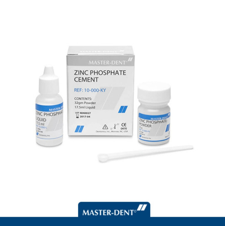 سمان زینک فسفات کوچک / Zinc Phosphate Cement