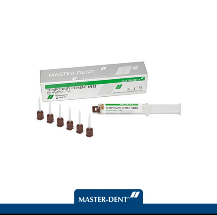 سمان موقت فاقد اژنول / Temporary Cement