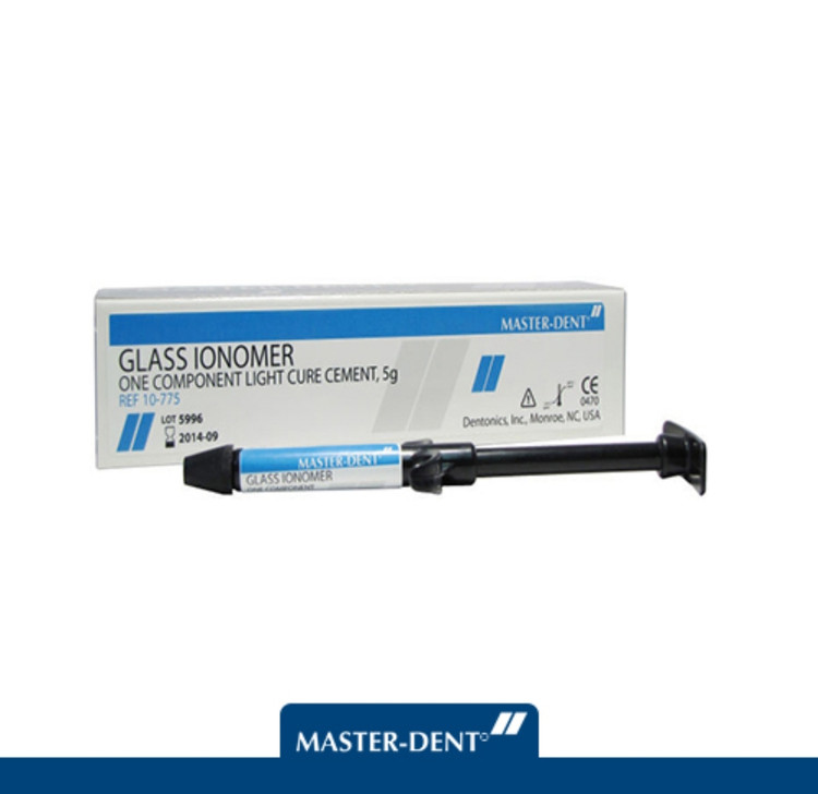 گلاس آینومر لایت کیور (نوری) تک واحدی / GlassIonomer Light Cure